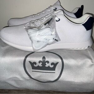 Peter Millar White Hyper Glide Sneakers - NWOT, Size 12